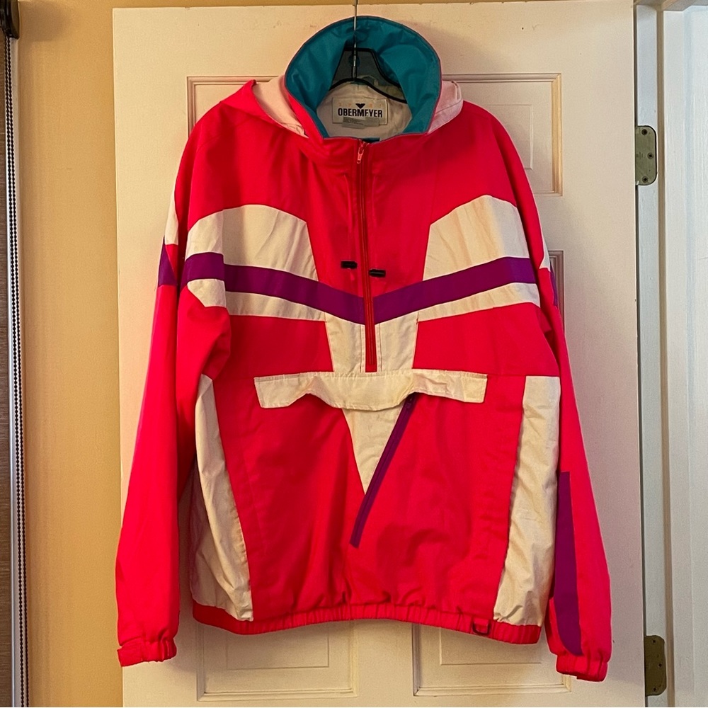 Obermeyer Sport Neon Pullover Ski Jacket (Men's XXL) - Picture 3 of 12